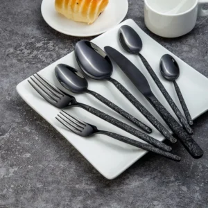 Black Stainless Cutlery Factory | Premium Supplier for Restaurants & Catering