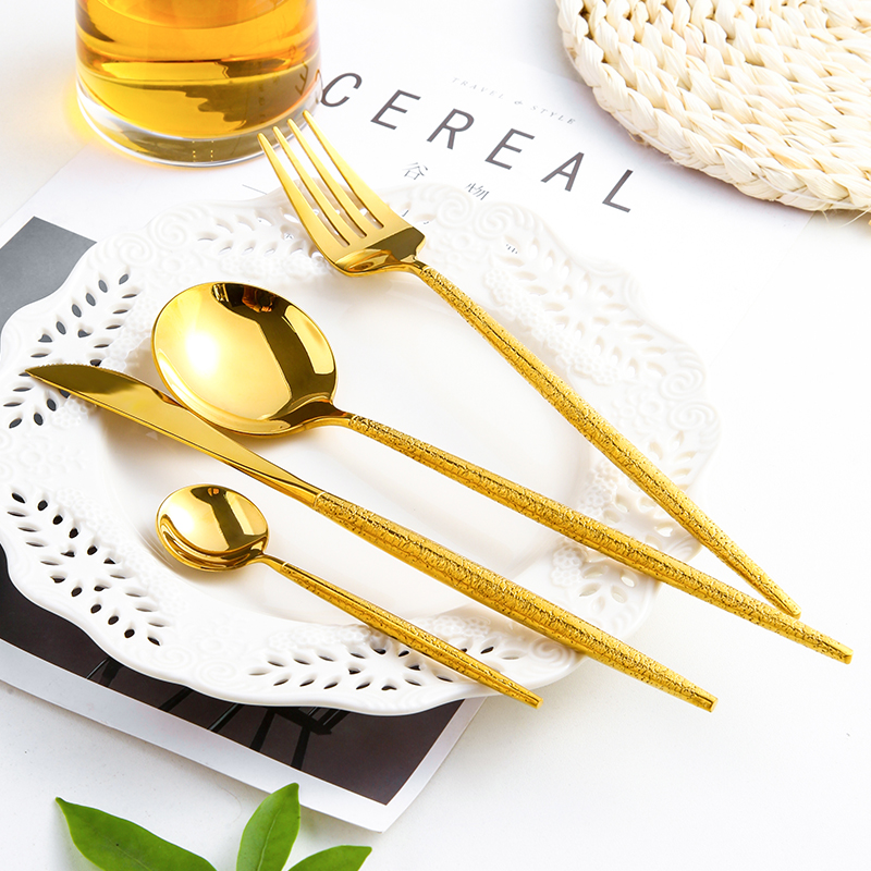 Wholesale gold cutlery
