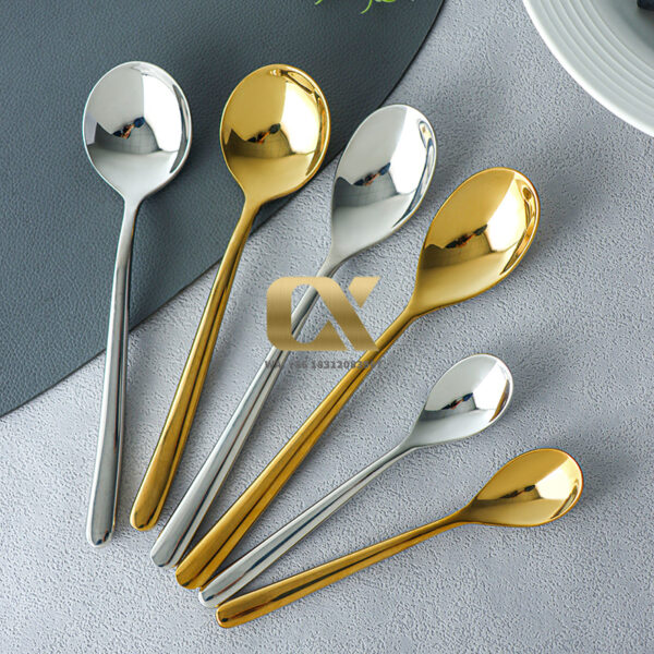 high mirror polished strong stainless steel cutlery set