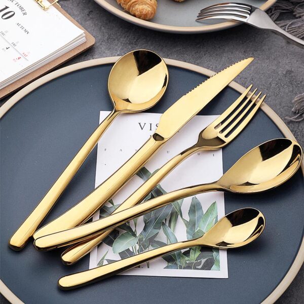 Wholesale gold cutlery