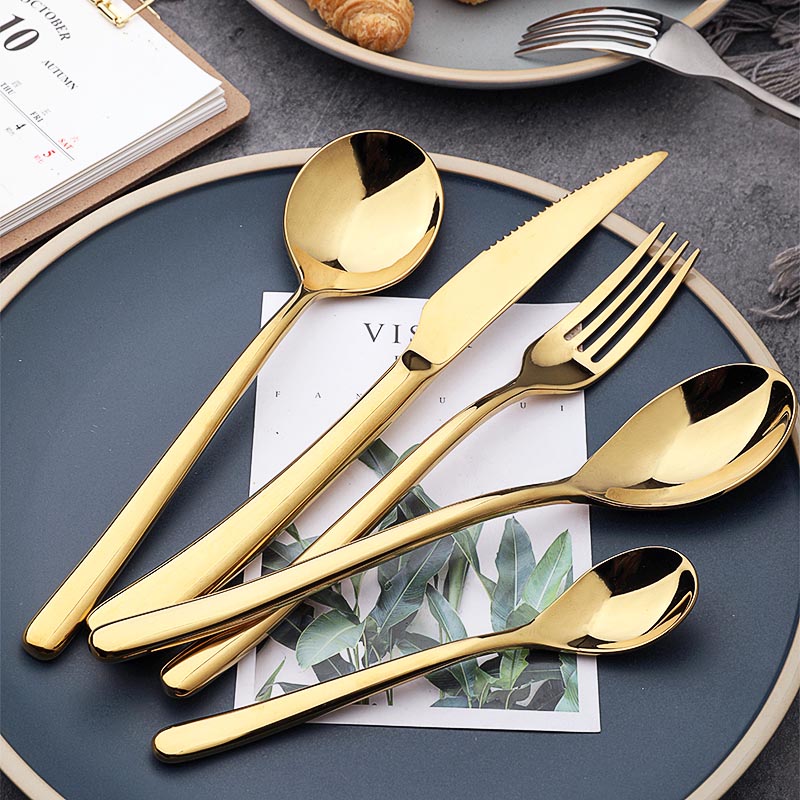 Wholesale gold cutlery